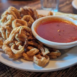 May 3, 2024; Calamari ($10 for HH).