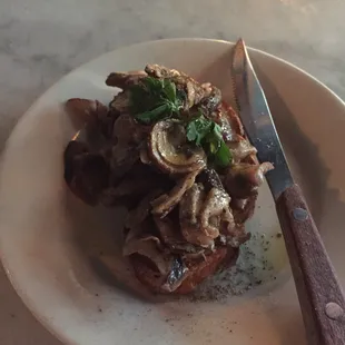 Wild Mushroom Crostini