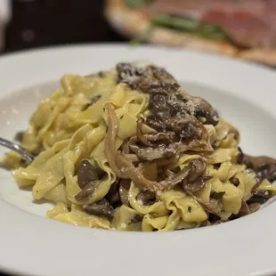 Mushroom with truffle oil