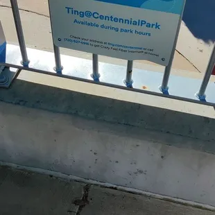 Free wifi at a park?