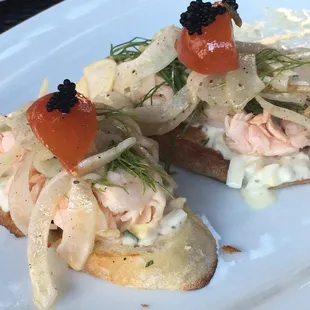 Salmon Toast