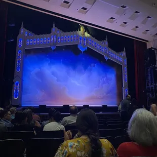 View left orchestra seat 407