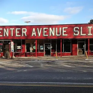 the front of the store