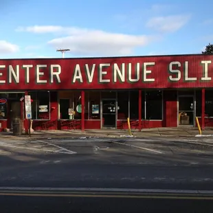 the front of the store