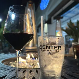 I love that they have Ferrari Carano by the glass!