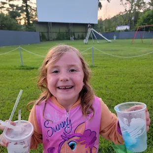 Double fisting a sugar rush.