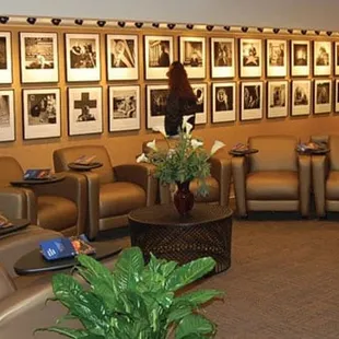A photo of our Portraits of Valor, Medal of Honor gallery. One of two in the country, the other is at the Pentagon.