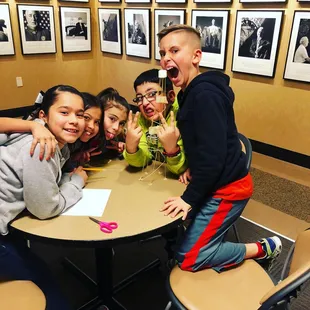 Students participate in Team Building Lessons