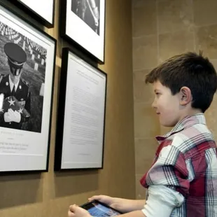 The quotes that accompany the portraits are inspiring.