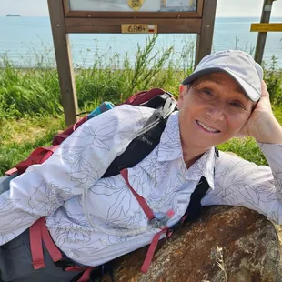 Brittany France, on English Channel. A Yelper asked to Meet thevWoman that can trek 110 miles over a few days.