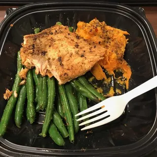 Salmon meal prep- so good!