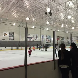 Open skating...
