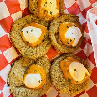 Fried green tomatoes so damn good