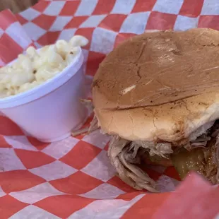 Pulled Porked BBQ Sandwich