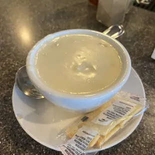Clam chowder