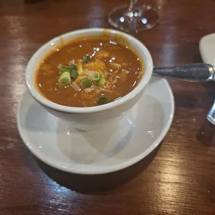 Chicken enchilada soup