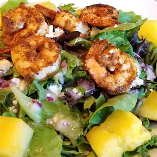 BLACKENED SHRIMP &amp; WATERMELON SALAD