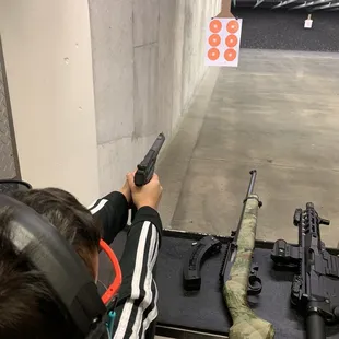 One of the few ranges that will allow 7 year olds to shoot
