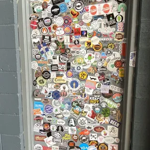 I. Love. Stickers...and so do they, apparently.