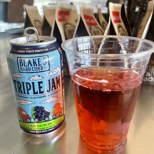 The Triple Jam Cider is so good!!