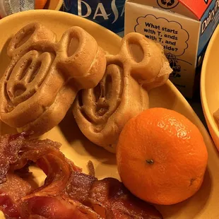 food, waffles