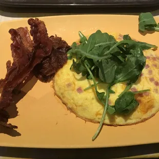 Open Face Omelette