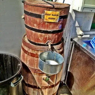 Fruit Washing Station