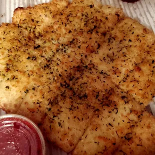 Delicious breadsticks!