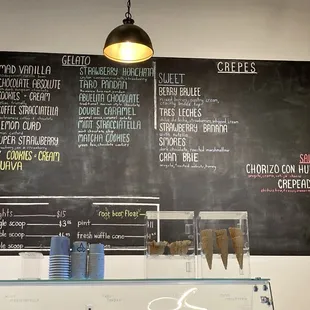 Menu board