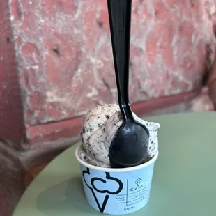 Cookies and cream gelato