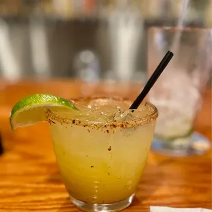 a margarita in a glass