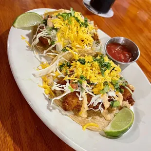 Best Fried Fish tacos in town