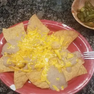 Second order of nachos not really much better.