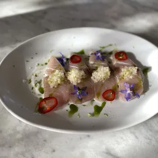 Hamachi Crudo- MUST!