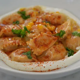 Sweet Corn Agnolotti
