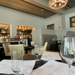 sushi and sashimi, interior