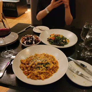 All the dishes minus the ahi tartare