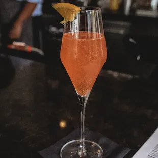 Fairchild Fizz - bubbly, grapefruit goodness