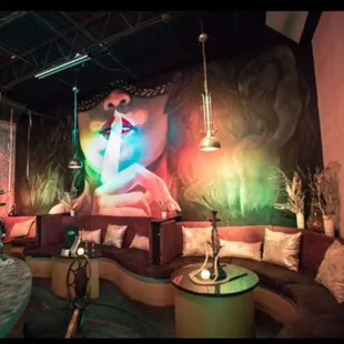 SMALLER VIP BOOTHS (5-7 people)...