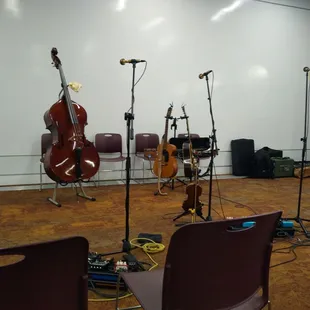 Getting ready for Wildwoods  - AMP free concert at the ABQ Library.