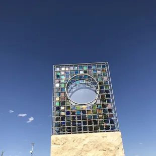 So pretty! Looks cool in the wind! :-) I took/ made a video, but ... can't seem to upload it, so -- go see it for yourself! Yay! :-D