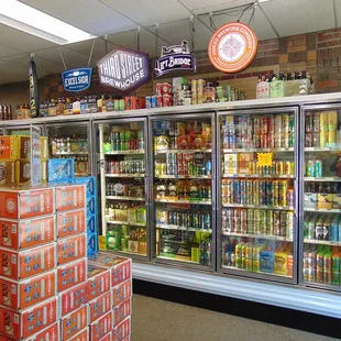 a view of a grocery store