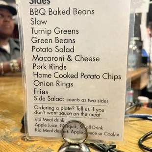 10/24/24 FYI , menu