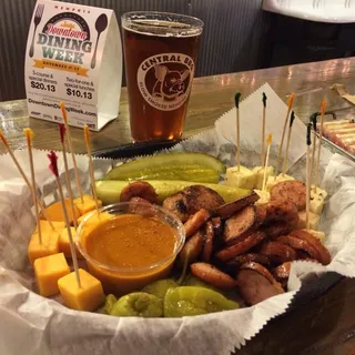 Sausage and Cheese Plate