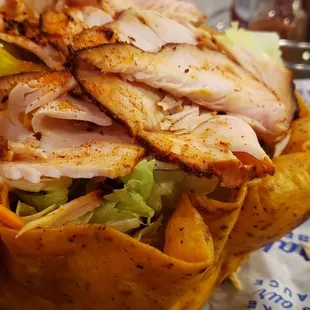 Smoked Turkey Salad with homemade ranch