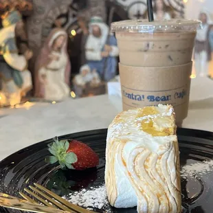 Brazos de Mercedes and Nutella Latte