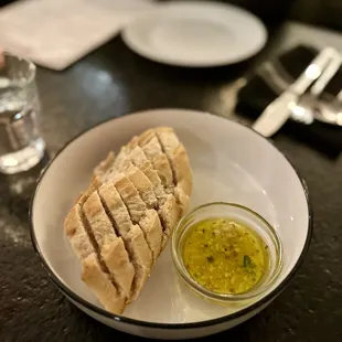 Half Baguette w/ Parmesan Herb Oil