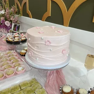 Dessert table. Baklava by X20, cake by CakeAmongUs