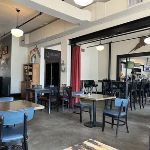 the interior of a restaurant