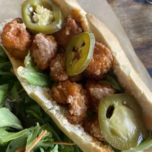 Shrimp  Poboy